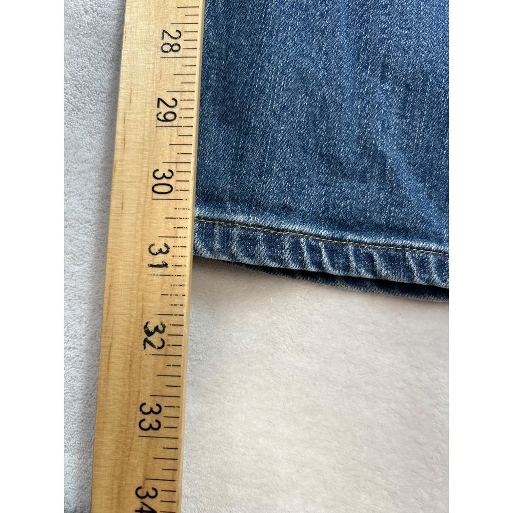 Carhartt Jeans Womens‎ 14R Blue Denim Original Fit Straight Leg - Picture 6 of 10